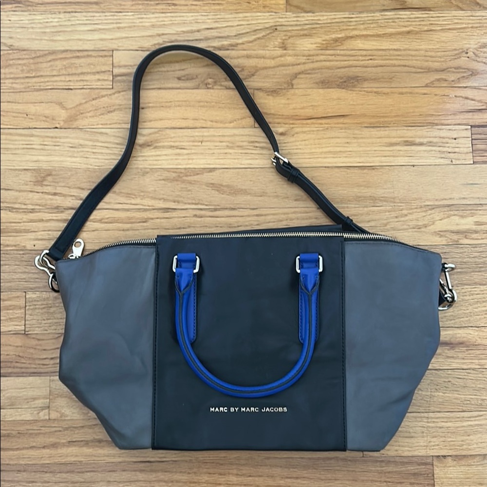 Marc by Marc Jacobs Gray and Blue Women's Bag